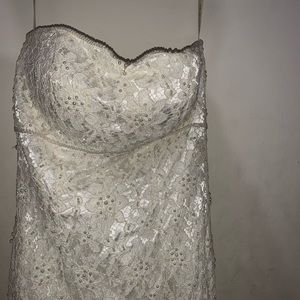 Beautiful beaded wedding dress